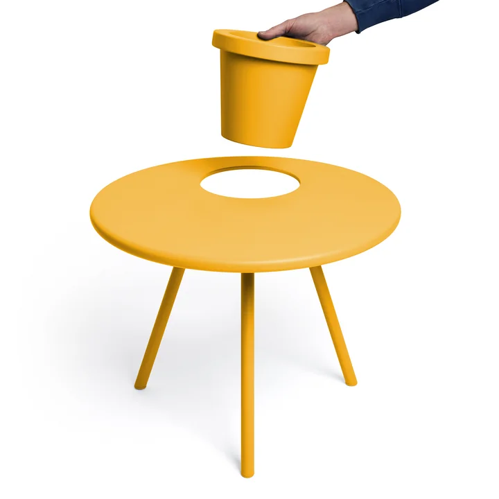 Fatboy - Bakkes Beistelltisch Ø 60 cm, hellgrau