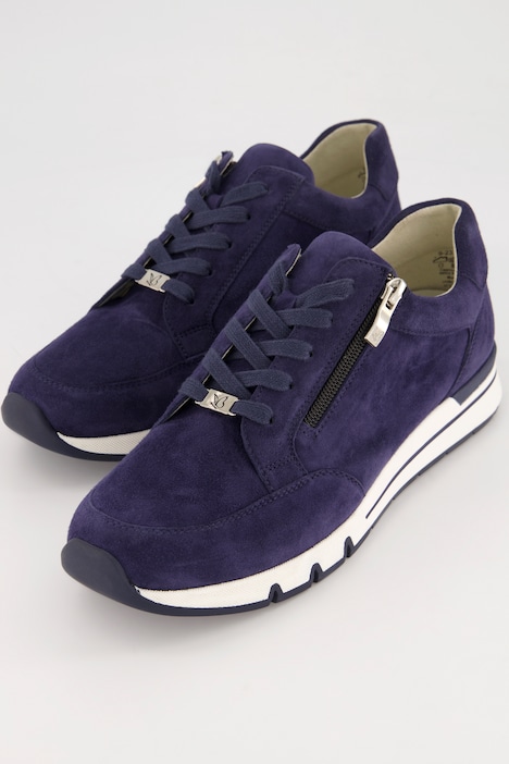 Caprice Leder-Sneaker, Zipper, Wechselfußbett