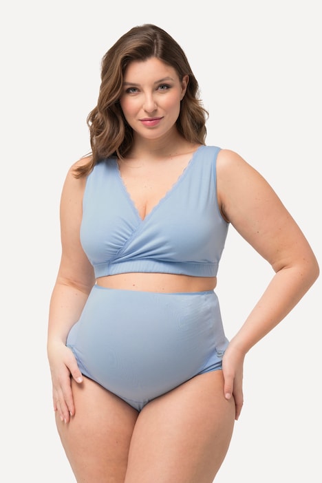 Bellieva-Still-Bustier, Spitze, Biobaumwolle