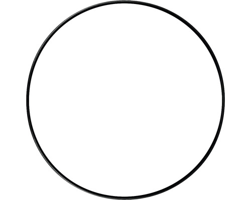 Metalen ring Lafiora Ø 30 cm zwart