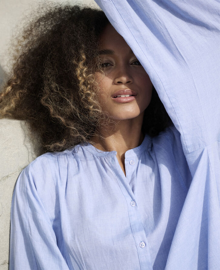 Moshi Moshi Mind lauren shirtdress chambray Light blue