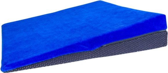 ELSA Keilkissenbezug 37x37x8/1cm royal mit Noppen 1 Stk