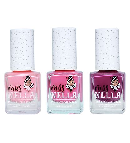 Miss Nella Nagellack - 3er-Pack - Little Poppet/Cheeky Bunny/Pin