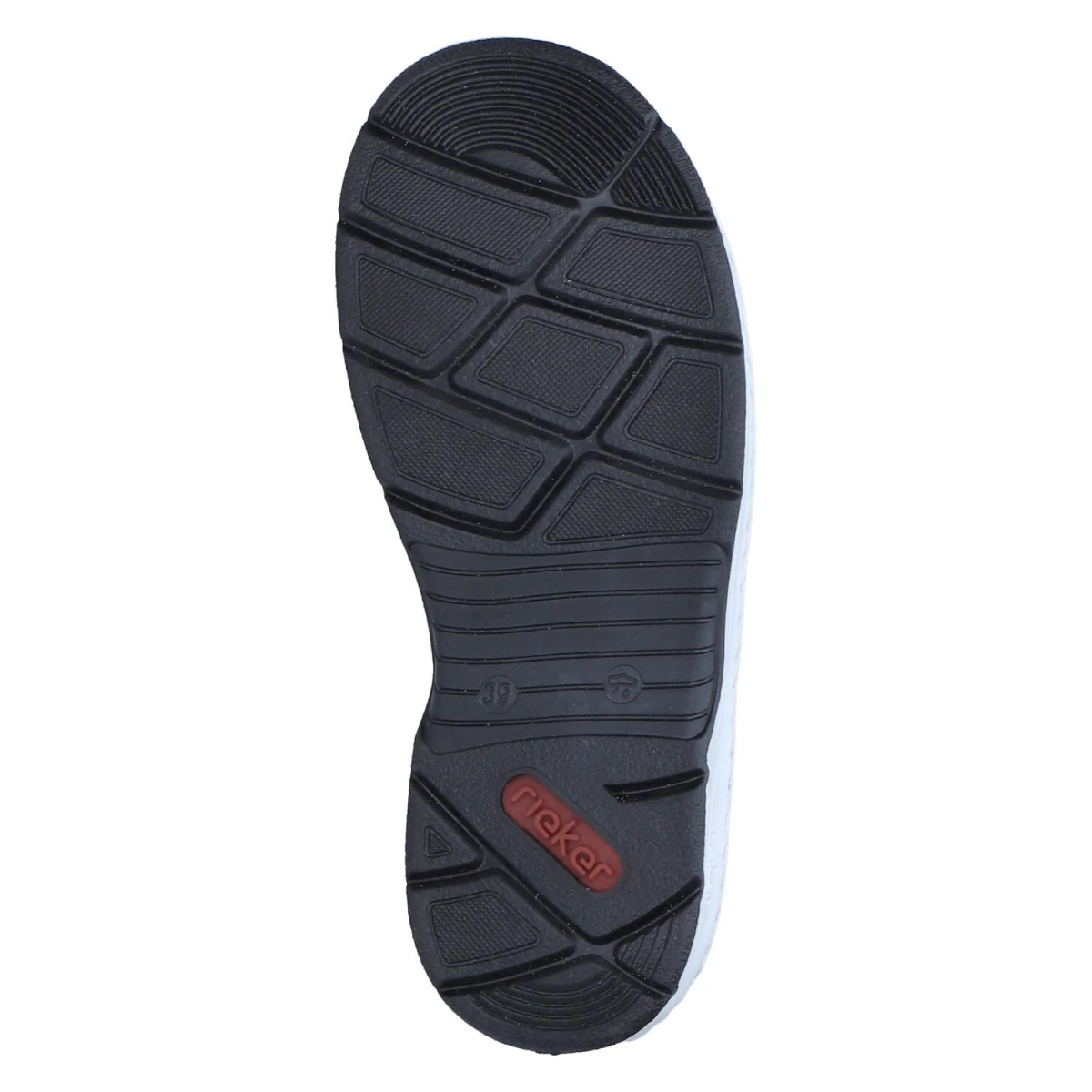 RiekerSandalen - royal/jeans-weiss