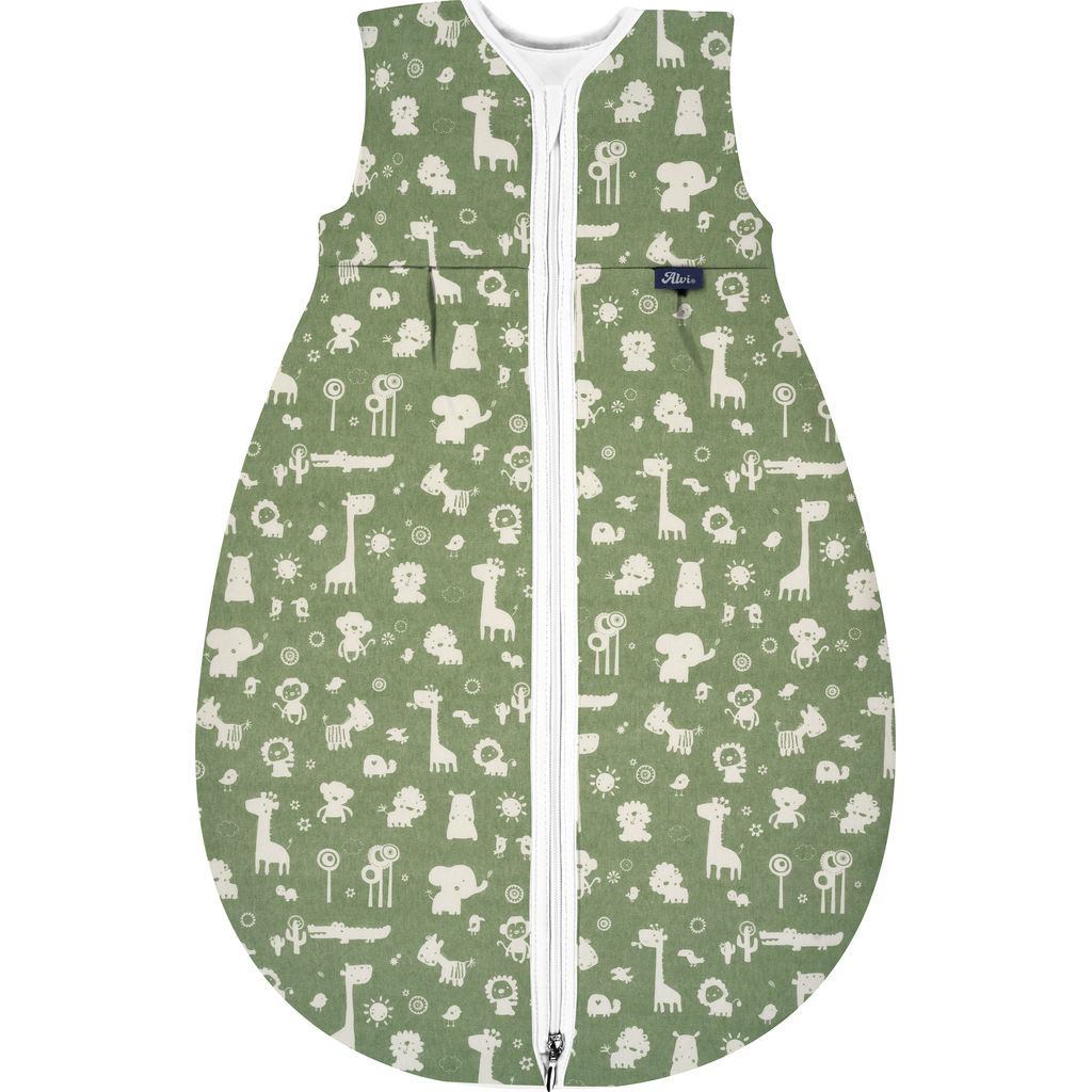 AlviAlvi   Kugelschlafsack Mäxchen Thermo Granite Animals 70 cm