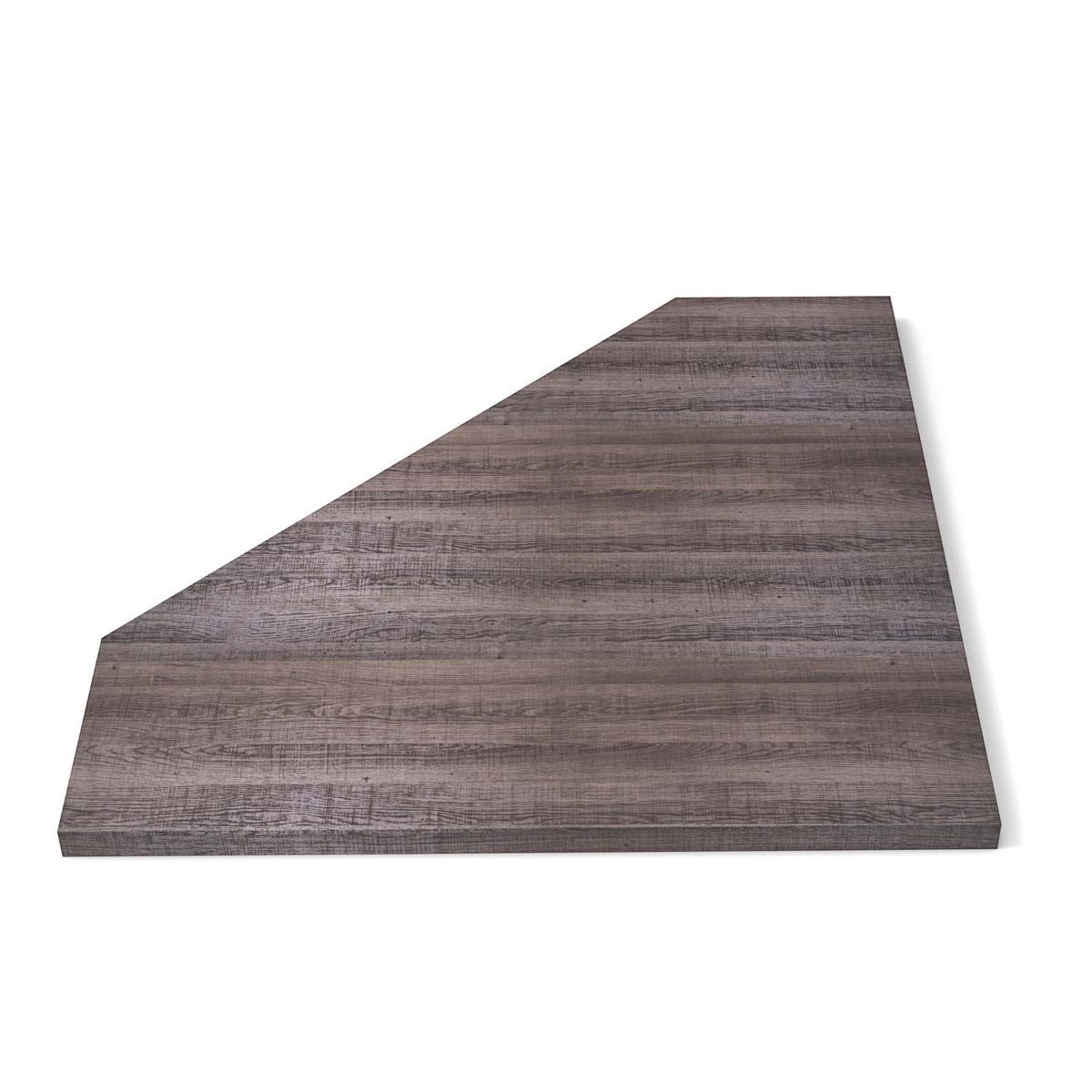 Glorious Modular Side Rack Adapter Walnut voor Sound Desk en Workbench