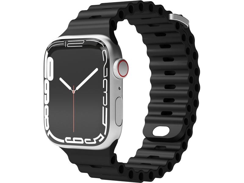 Vonmählen Wave Band Apple Watch 42/44/45/49 mm Black Armband für Apple Watch 42/44/45/49 mm