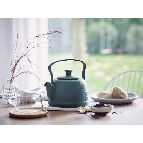 Théière en fonte Jenna - 1 L, vert forêt
