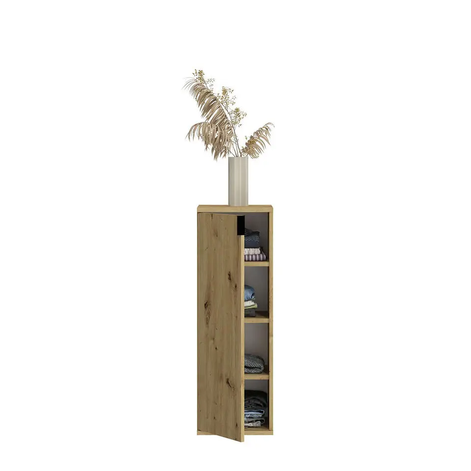 Hioshop ProjektX kommode 2 2 1 deuren 5 deuren eiken decor