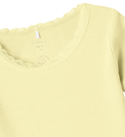 Name It Body k/ä - Rib - Noos - NbfKab - Pastel Yellow
