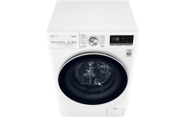 LG Waschtrockner »V7WD107H2E 10,5 kg / 7 kg« 10,5 kg /7 kg 71 dB(A)