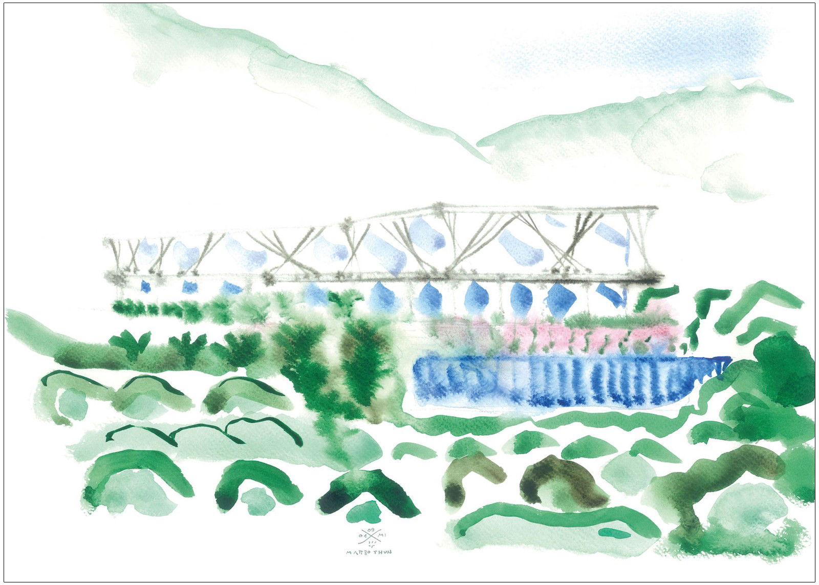 Villa Isole Balneari by Matteo Thun - Limited Edition. Edition of: 100. Signed.