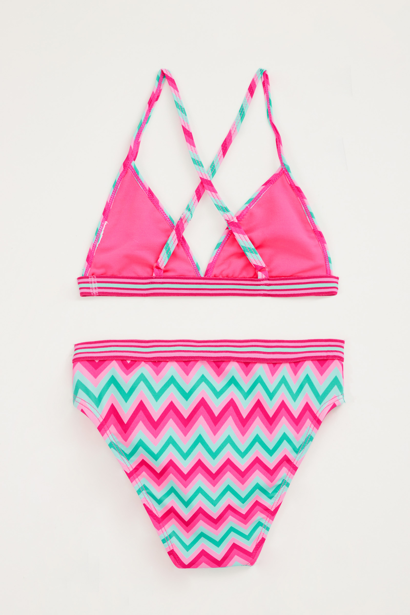 Meisjes bikini met dessin WE Fashion Roze