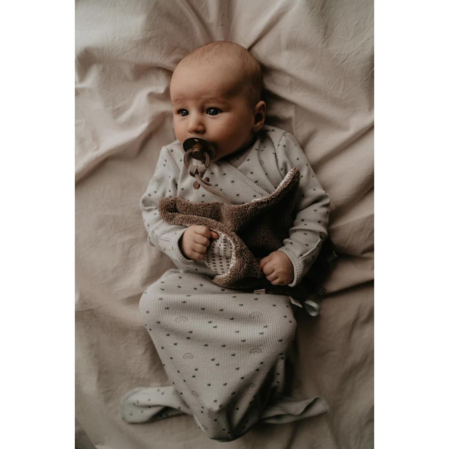 Snoozebaby ORGANIC Comfort Toy - sweet dreaming, Warm Brown