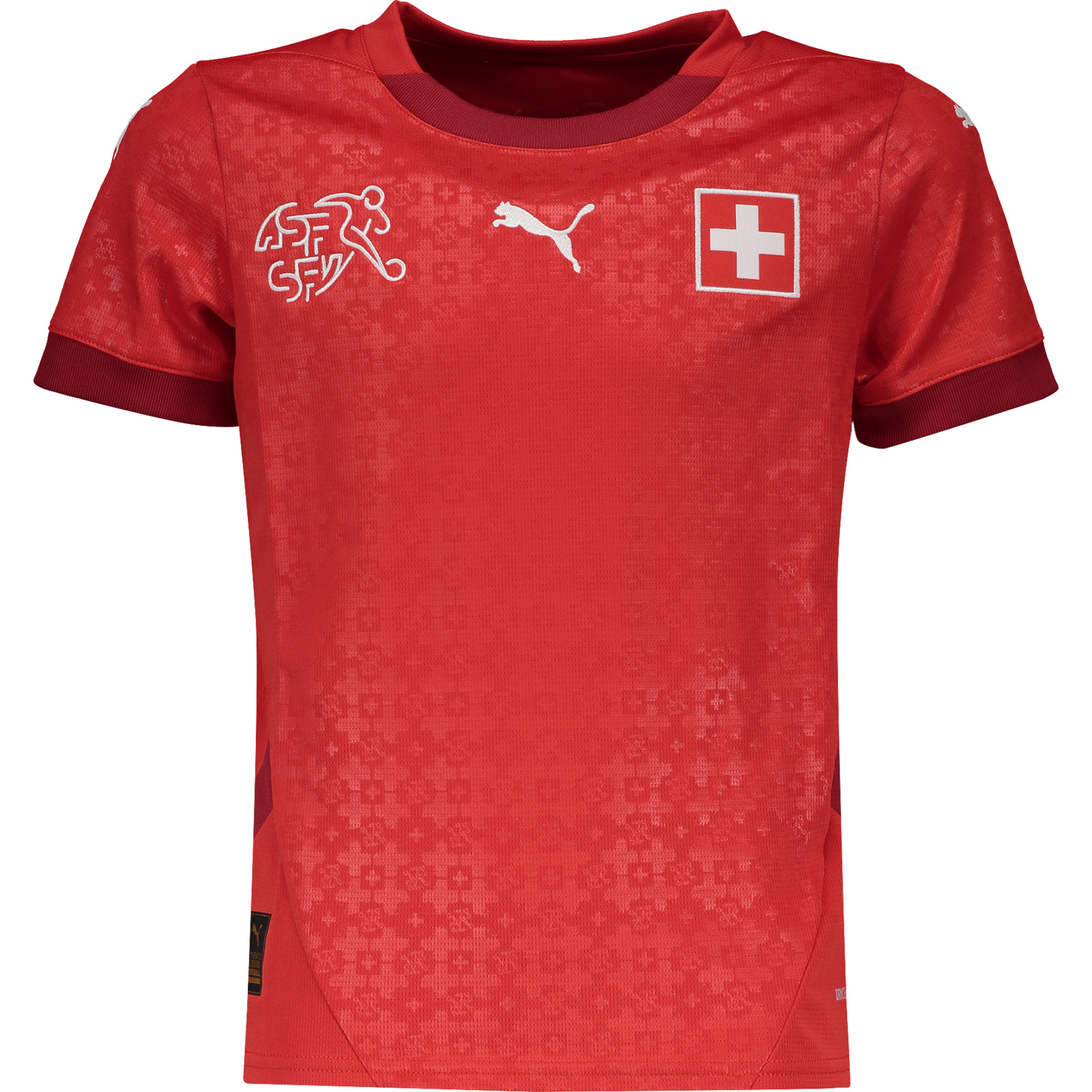 Puma Schweiz Home Replica Fussballtrikot Kinder EM 2025