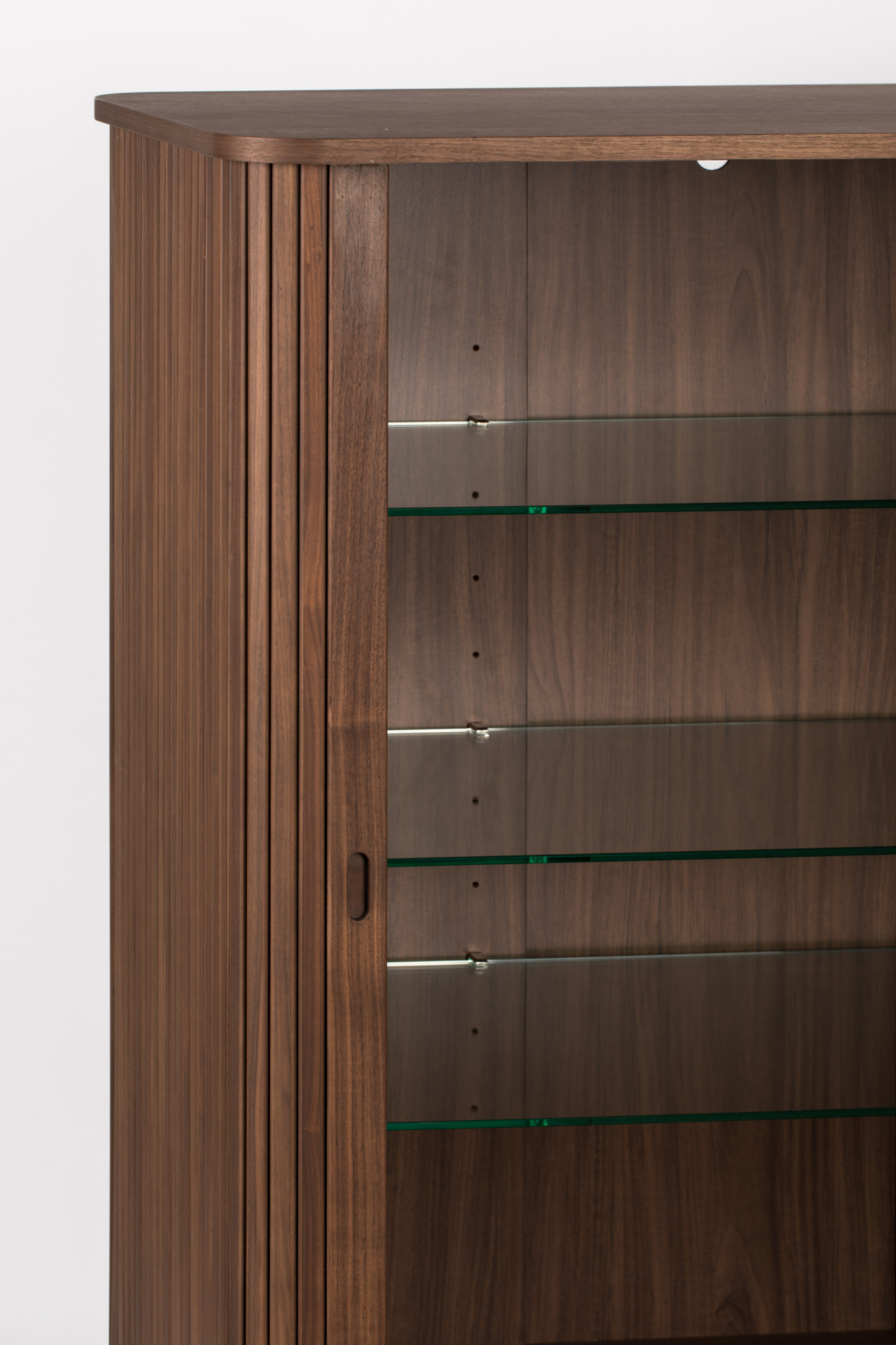 Zuiver kabinet Barbier Walnoot
