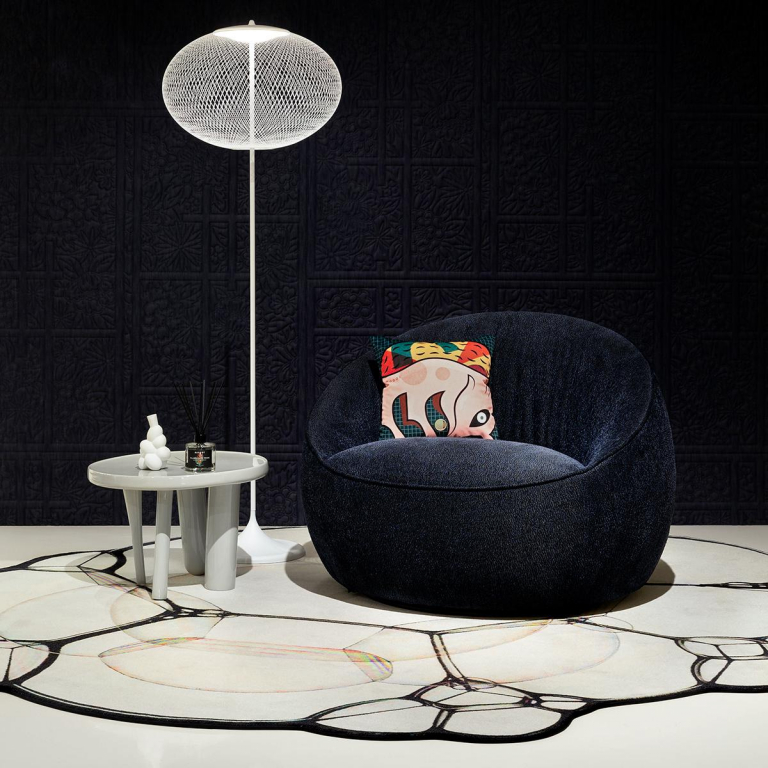 Moooi NR2 vloerlamp LED zwart