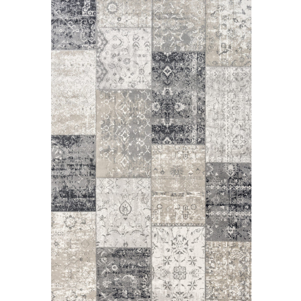 Vloerkleed dark grey 133x200 cm