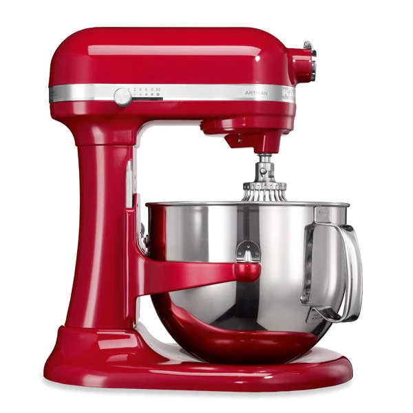 Robot pâtissier multifonction avec crémaillère Artisan rouge empire 50