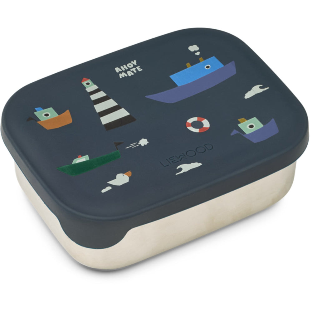 Køb LIEWOOD Sailing / Classic Navy Arthur Printed Lunchbox
