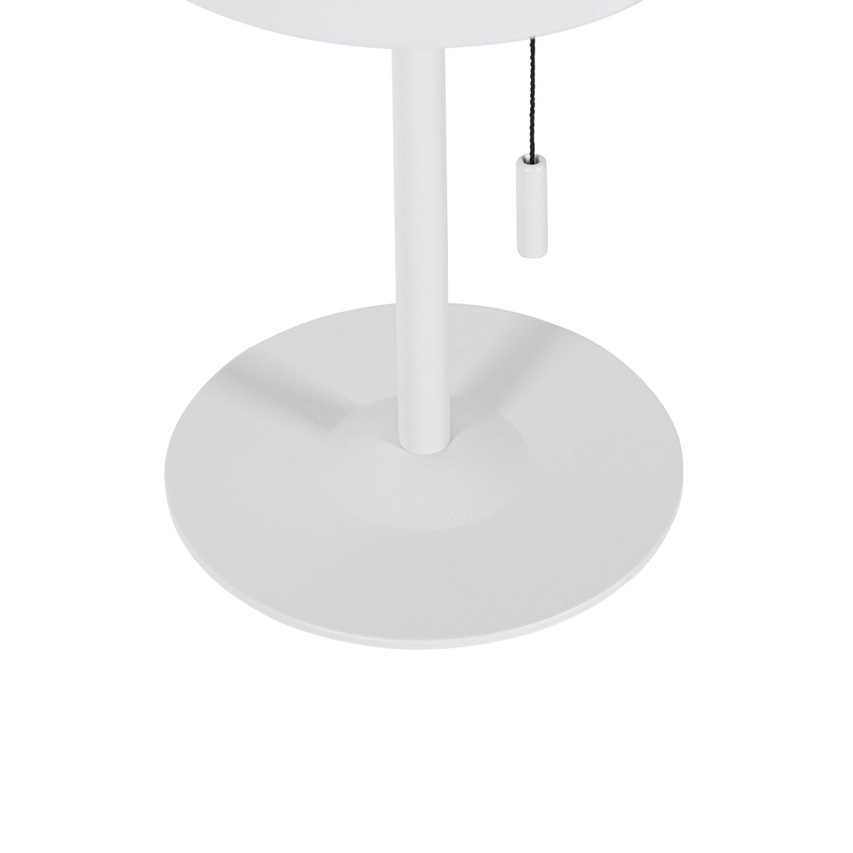Buiten tafellamp wit incl. LED 3-staps dimbaar oplaadbaar en solar - Ferre