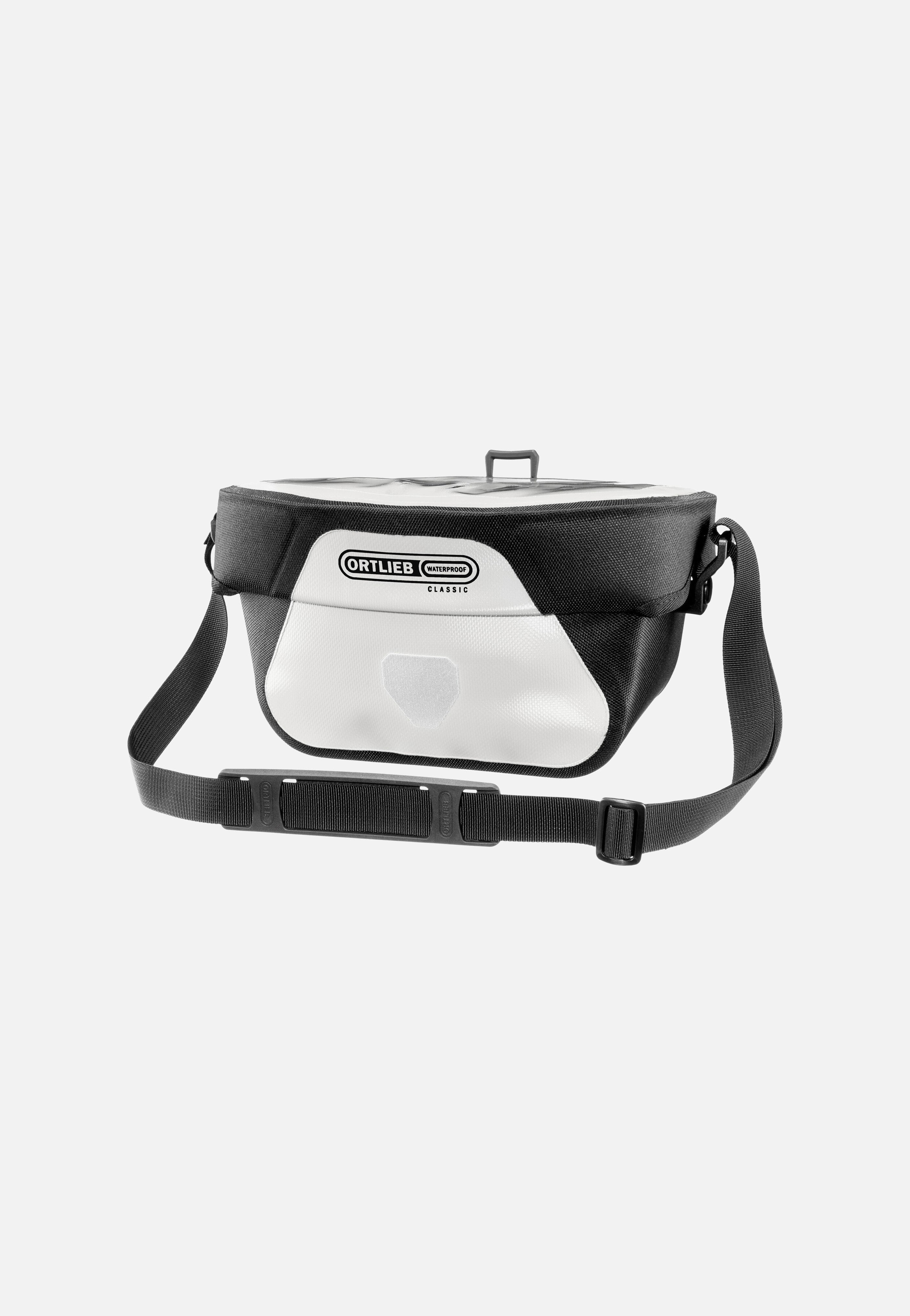 Ultimate 5L Weiß Schwarz - Lenkertasche