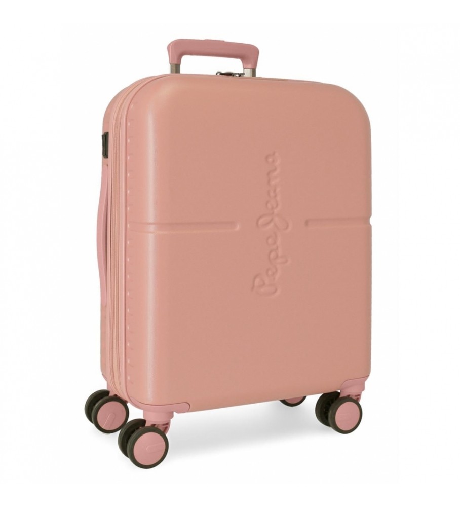Mala de viagem Pepe Jeans Cabin Suit Suitcase Highlight Pink - 40x55x20cm