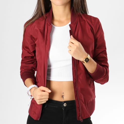 Veste Bomber Femme TB1217 Bordeaux
