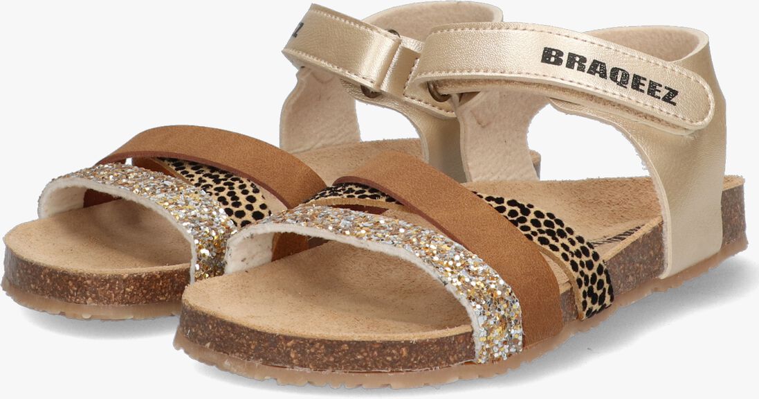 BRAQEEZ gouden braqeez sandalen sammy spain