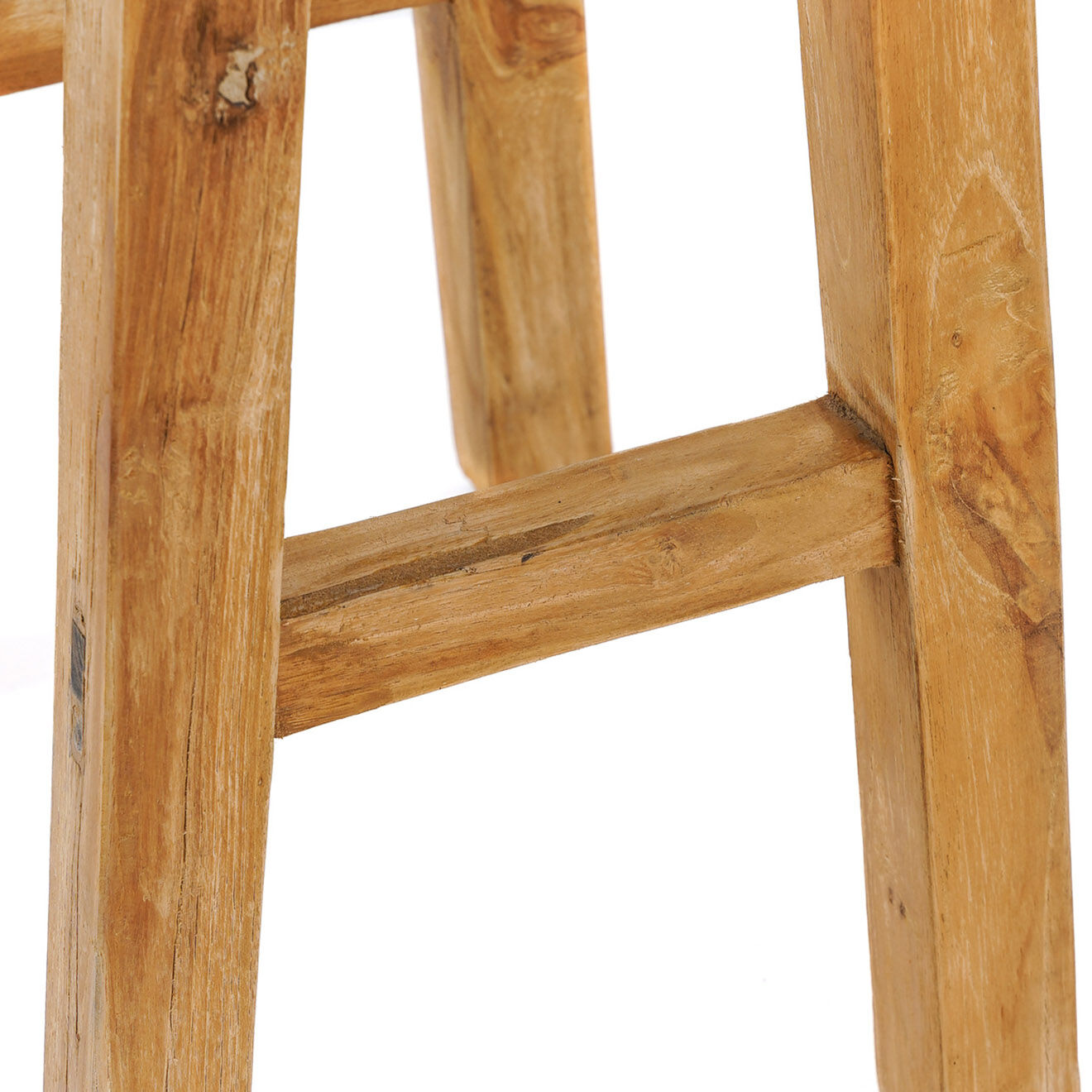 Bazar Bizar Tabouret Silla naturelle - 45x29x50 cm