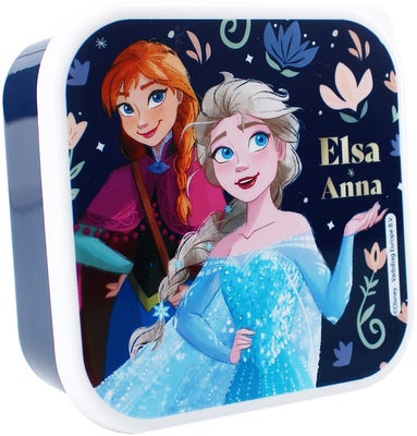 Disney Frozen 3 in 1 Snackboks Fresh Bites, Blå