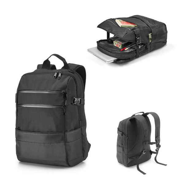 hi!dea 92280 - Sac à dos pour ordinateur portable 15.6'' en 840D jacquard et 300D