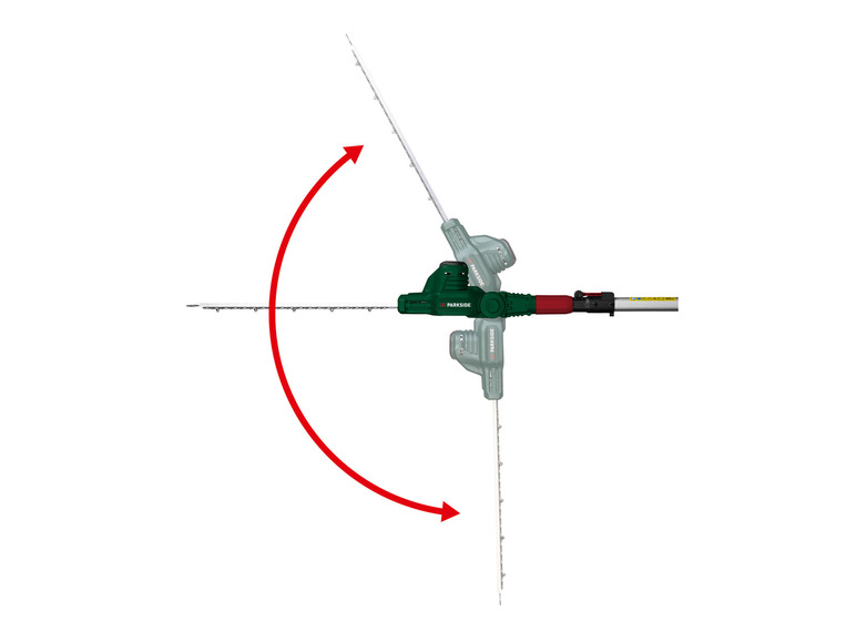 Accu-telescopische heggenschaar 20V zonder accu