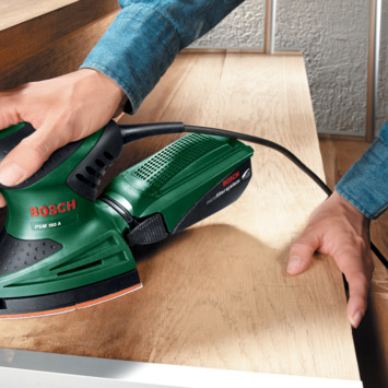 Bosch multischuurmachine PSM 160 A incl 25 schuurvellen