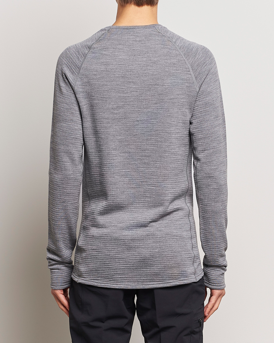 Houdini Desoli Merino Thermal Crew College Grey