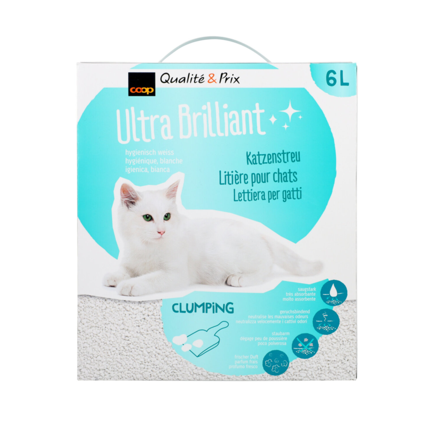 Ultra Brilliant Katzenstreu Box