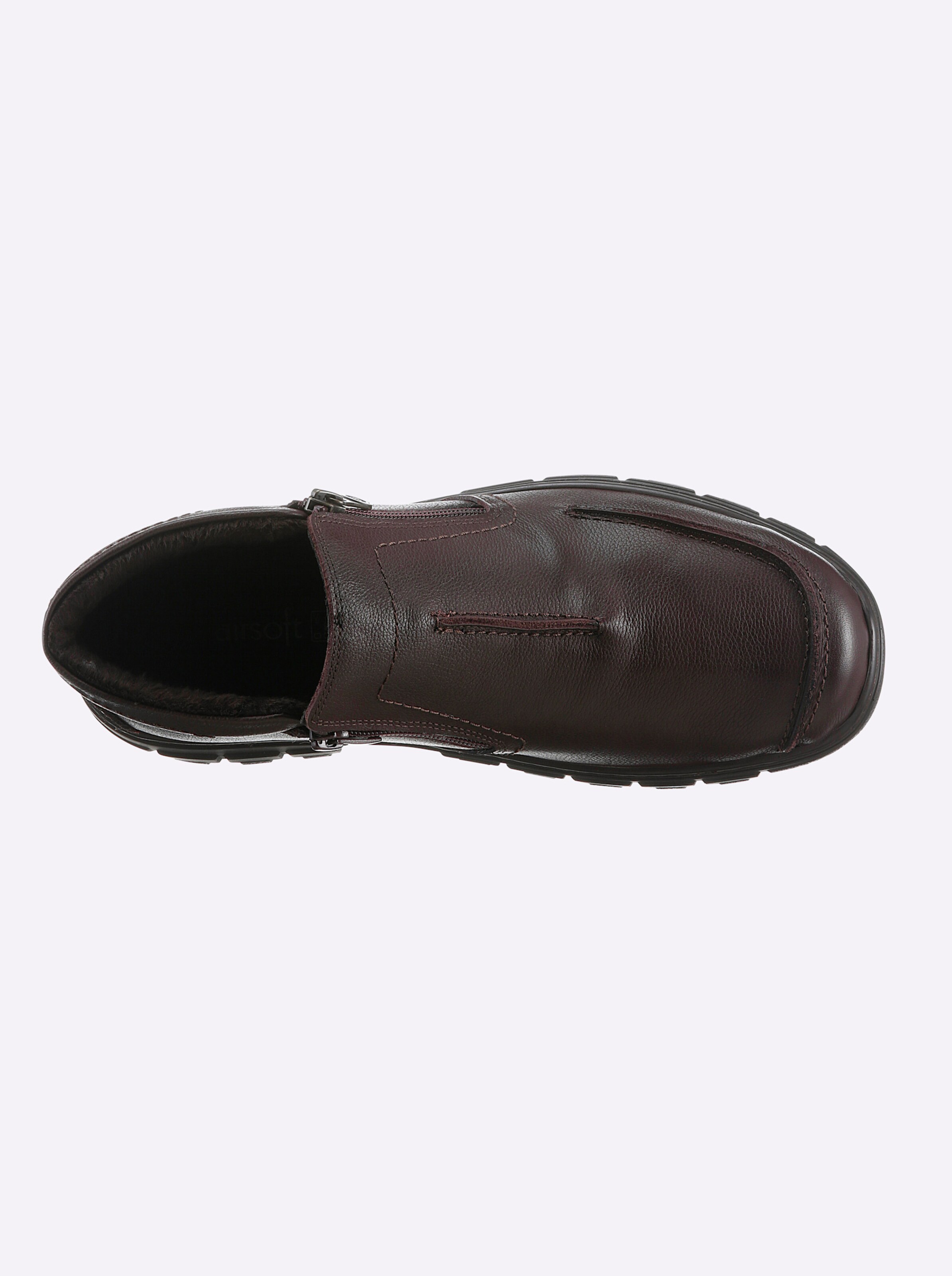airsoft comfort+ Stiefelette in braun