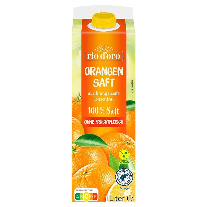 RIO D´ORO Orangensaft 1 l