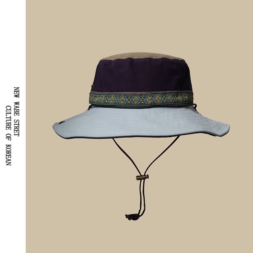 Alpha Kiss - Color Block Bucket Hat