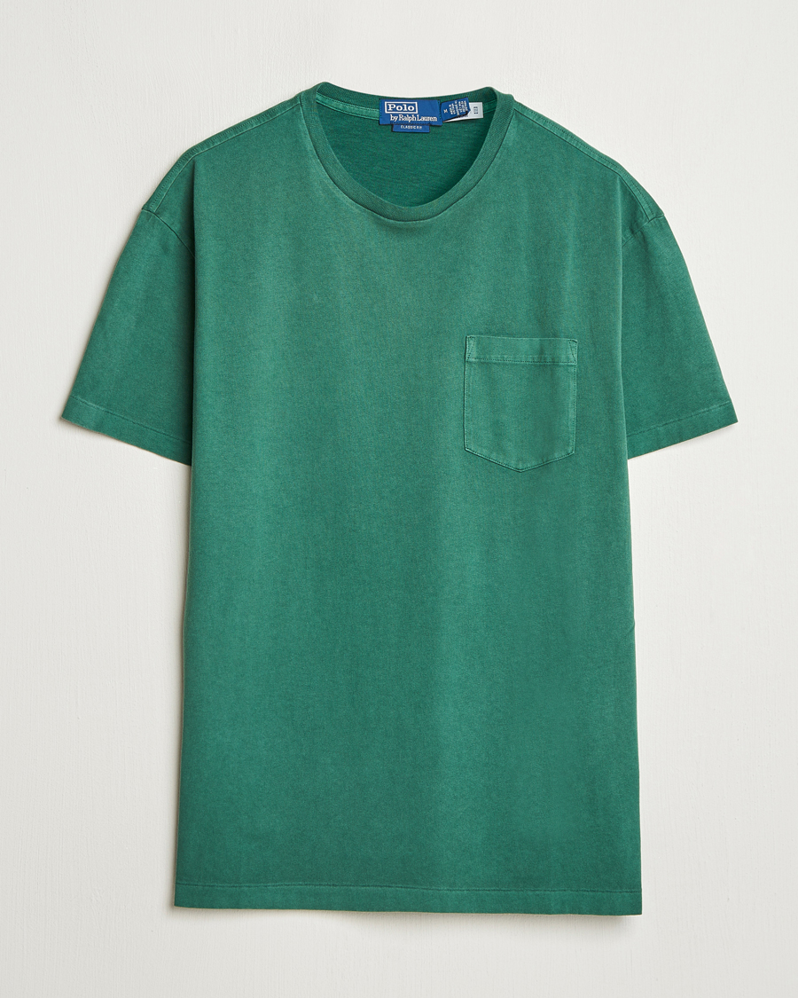 Polo Ralph Lauren Washed Classic Fit Pocket Tee Washed Forest