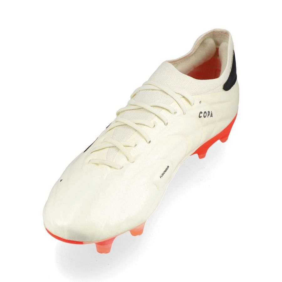 adidas Copa Pure 2 Elite KT FG Solar Energy - Blanc/Noir/Rouge