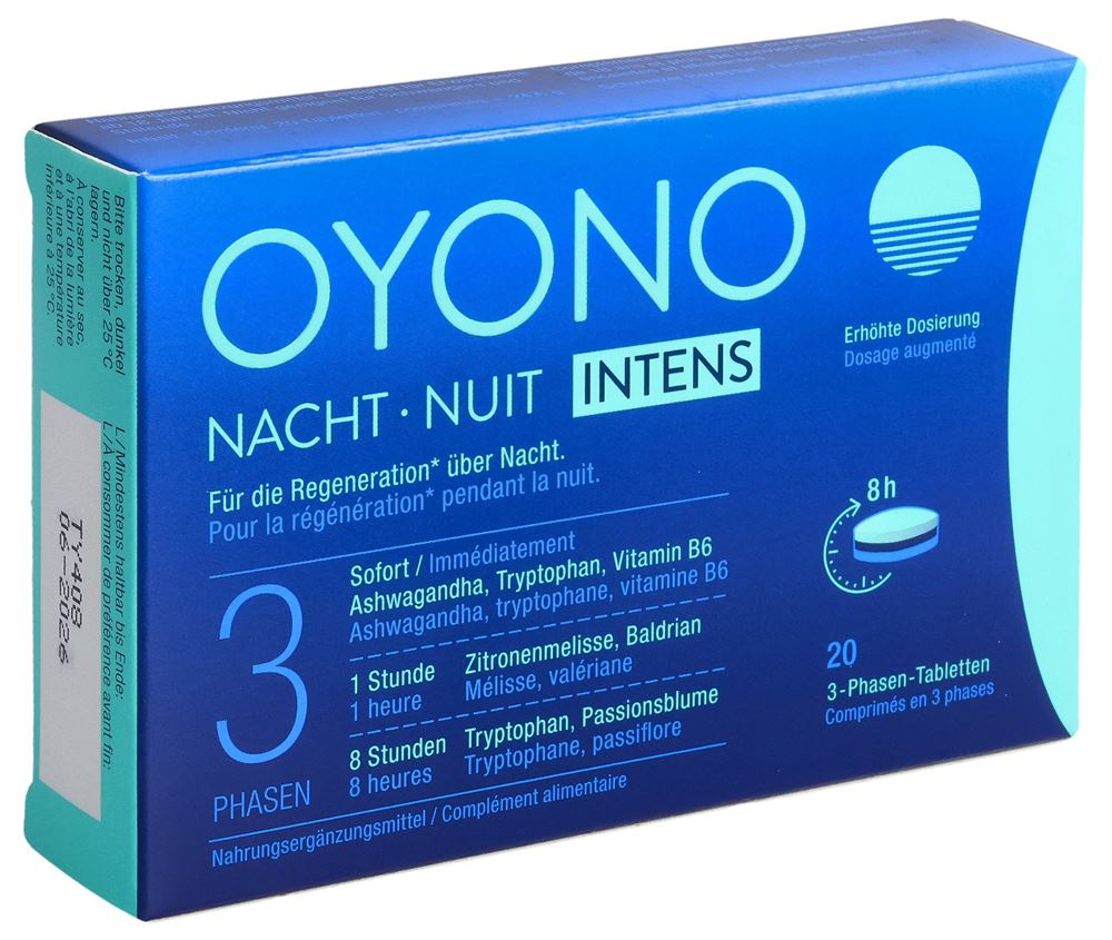 OYONO Nacht N Tabl Intens Blist 20 Stk