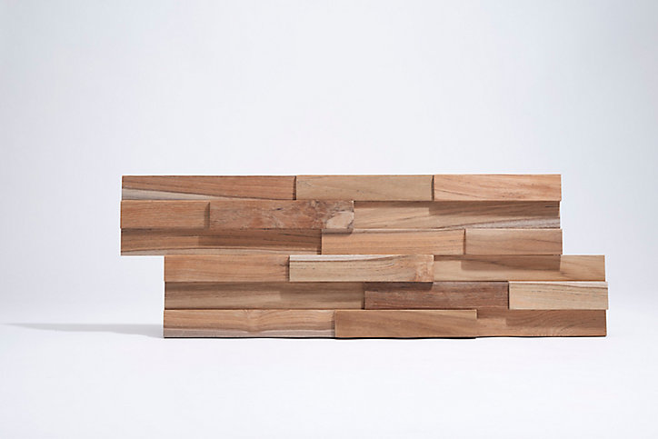 Plaquette de parement Firenze bois 17.8cm x 54.5cm