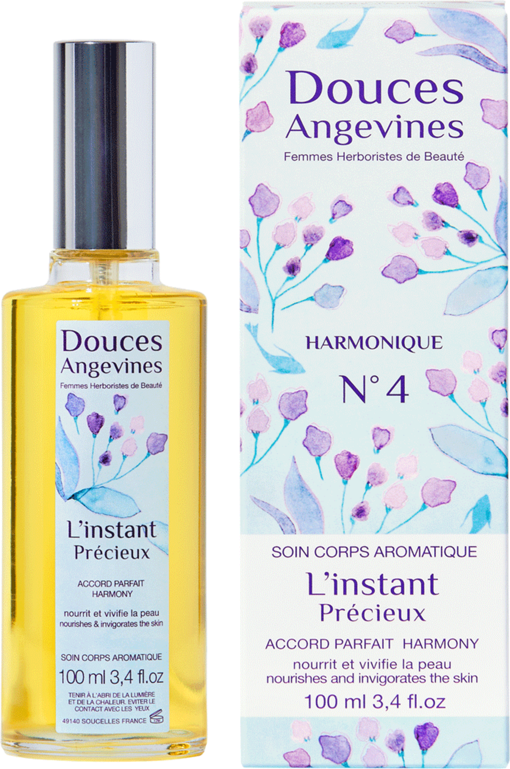 Douces Angevines  N°4 L'Instant Précieux Duftendes Körperöl, 100 ml