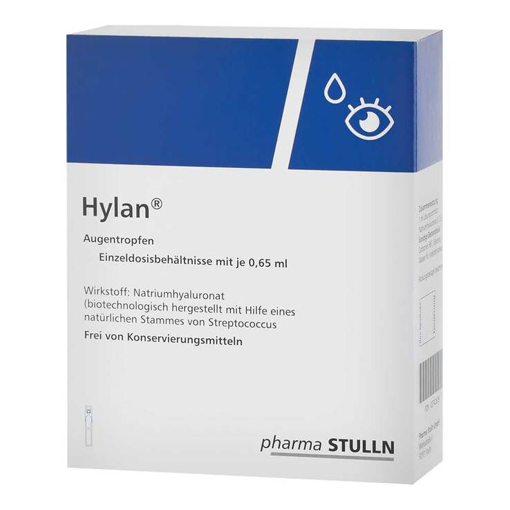 Hylan 0,65 ml Augentropfen, 60 St