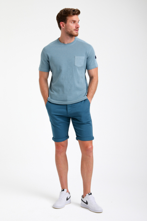Gabbiano blauwe heren t-shirt