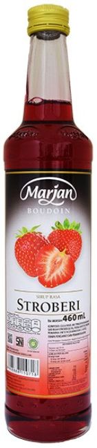 Marjan Sirup Rasa Stroberi Strawberry 460ml