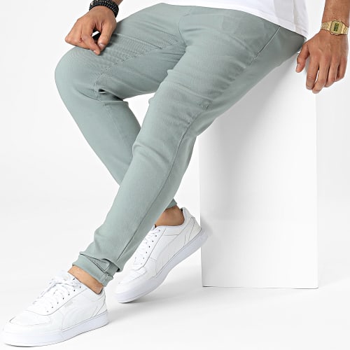 Pantalon Chino Gris Vert