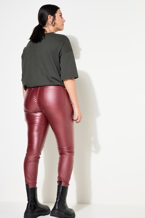 Skinny Jeans, schmal geschnitten, 5-Pocket, beschichtet