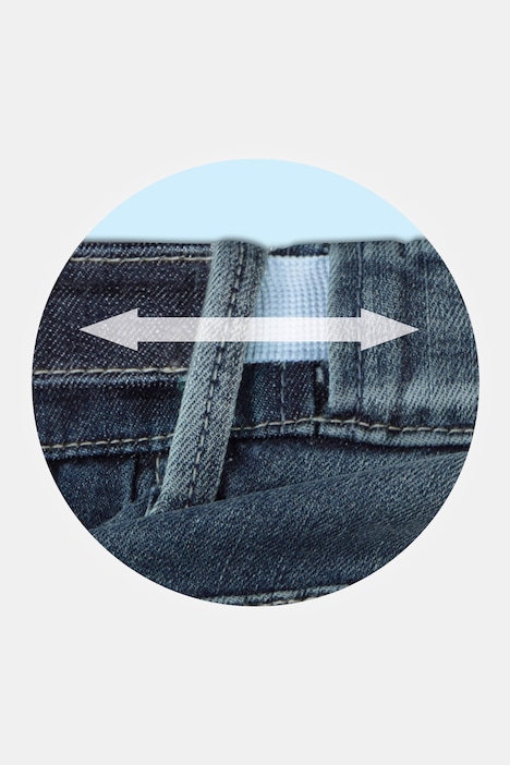 Jeans, Denim, Traveller-Bund, Straight Fit, bis Gr. 70/35